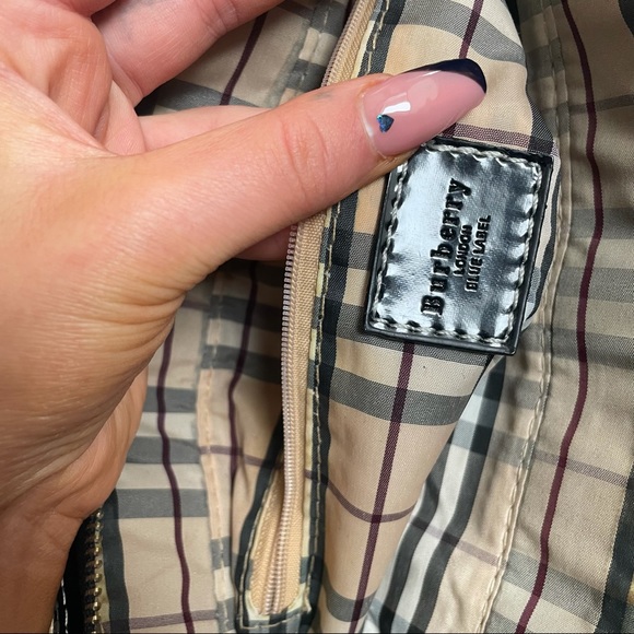 Patent Leather Burberry Tote - Picture 8 of 12